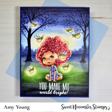 Digital Stamp - Flutterbee: Mariposa