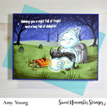 Load image into Gallery viewer, Clear Stamp Set - Midnight&#39;s Halloween Adventures #2
