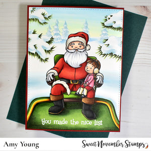 Clear Stamp Set - Santa Claus is Coming to Town