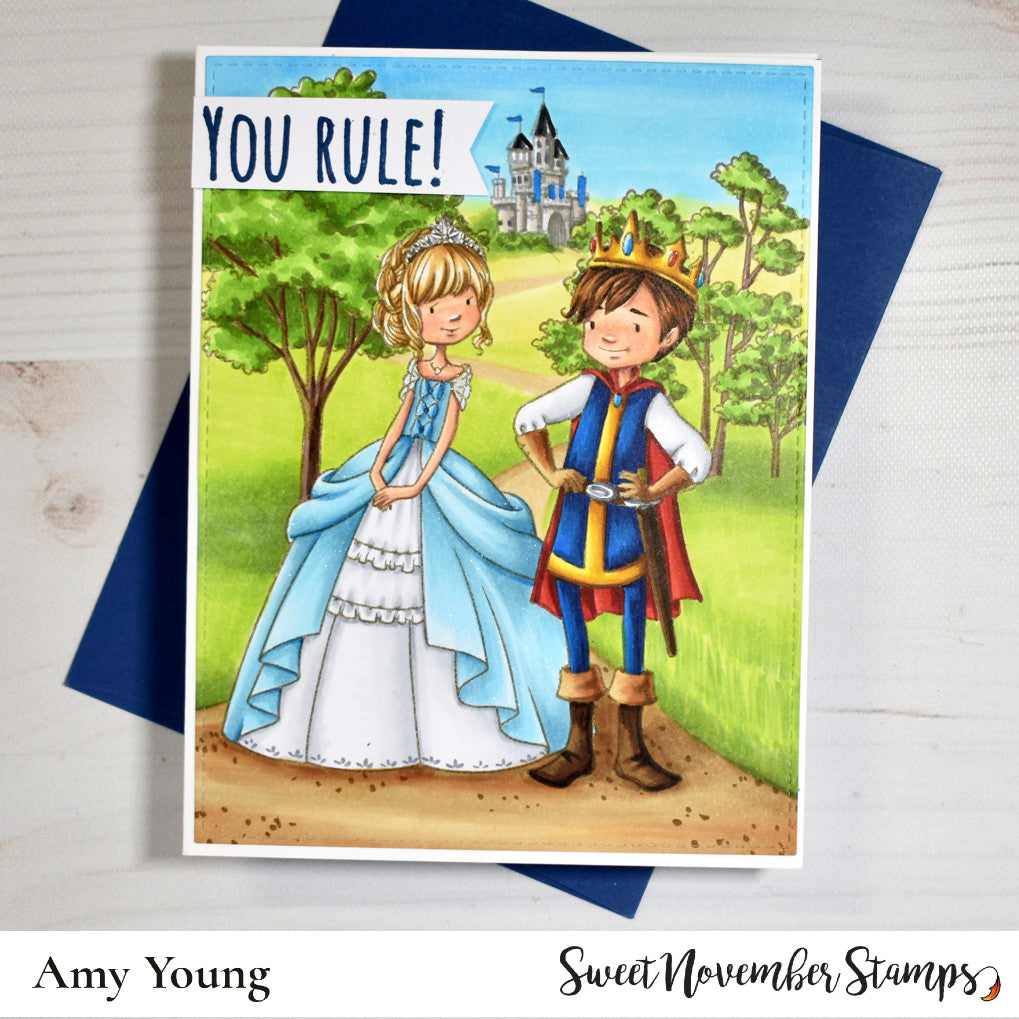 Clear Stamp Set - Royal Treatment 6x8