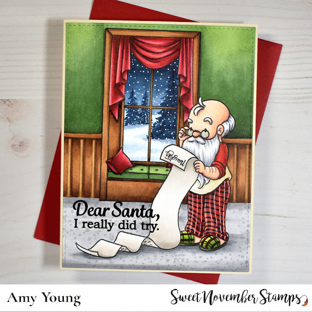 Clear Stamp Set - Naughty List