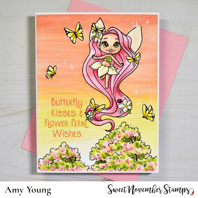 Clear Stamp Set - Fairy Hair