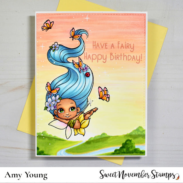 Clear Stamp Set - Fairy Hair