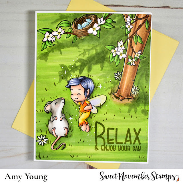 Clear Stamp Set - Spring Wees
