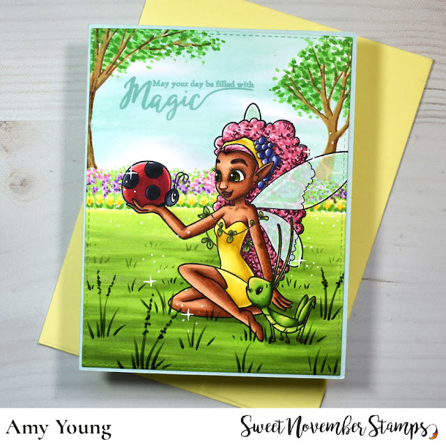 Clear Stamp Set - Spring Fairies