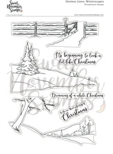 Load image into Gallery viewer, Clear Stamp Set - Horizon Lines: Winterscapes
