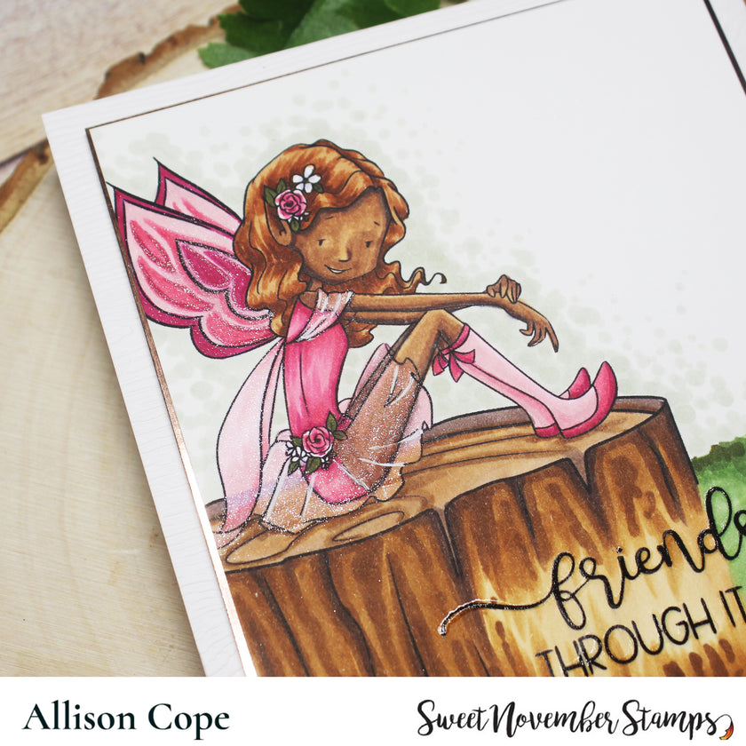 Digital Stamp - Galentine Fairies: Elodie