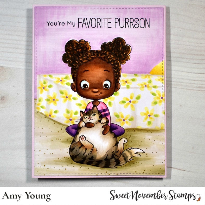 Digital Stamp - Cats Rule: Keisha and Theo