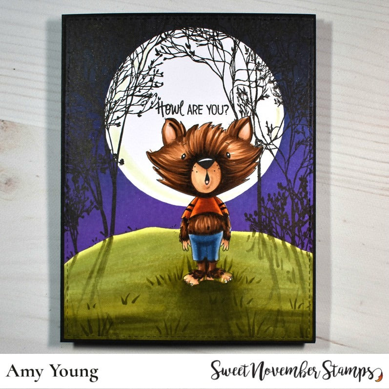 Digital Stamp - Sweet November Vault: Joe Joe, the werewolf