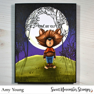 Digital Stamp - Sweet November Vault: Joe Joe, the werewolf
