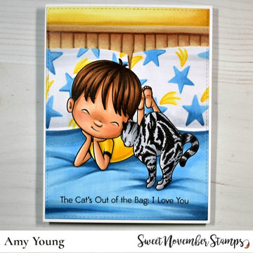 Digital Stamp - Cats Rule: Alex and Oso