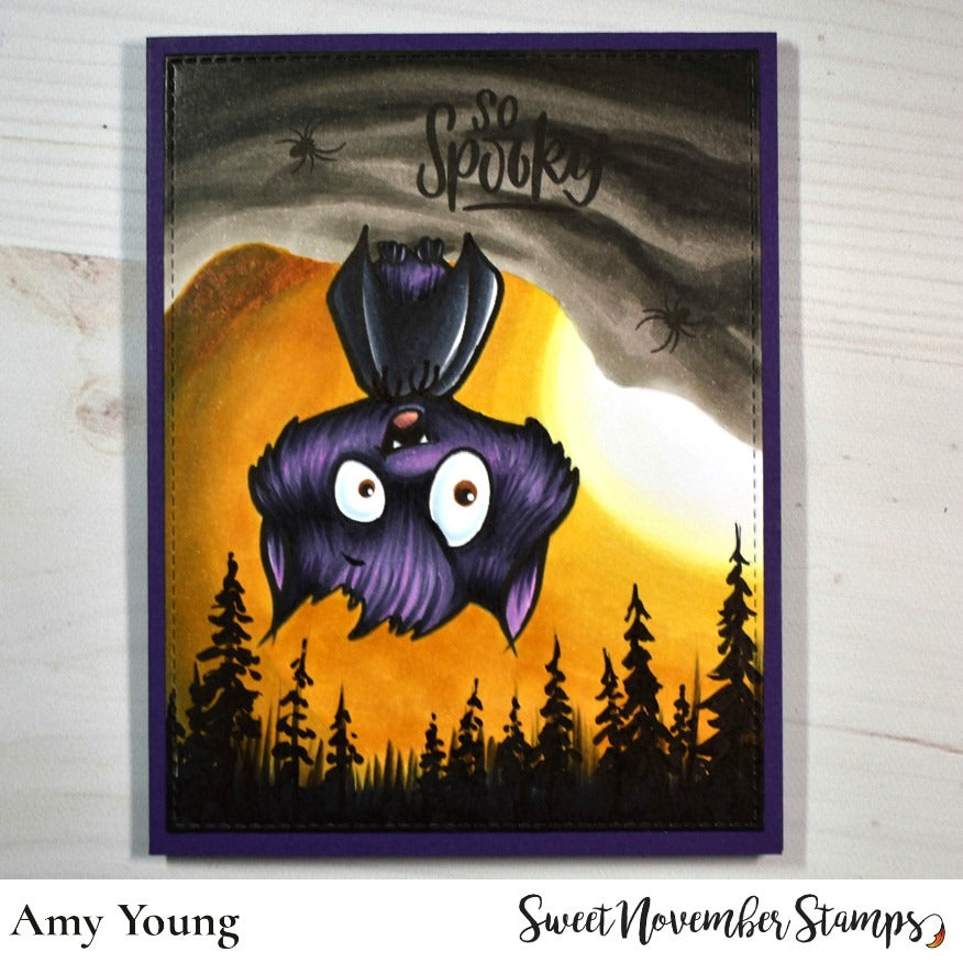 Digital Stamp - Sweet November Vault: Pumpkin Fun, Luna, Vlad and Lucy