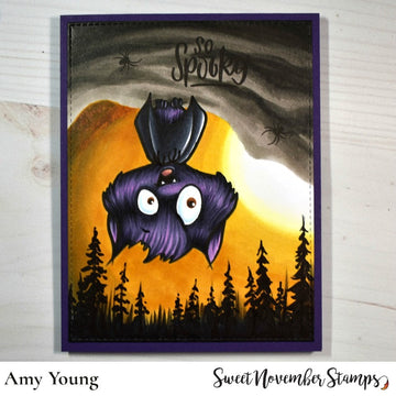 Digital Stamp - Sweet November Vault: Pumpkin Fun, Luna, Vlad and Lucy
