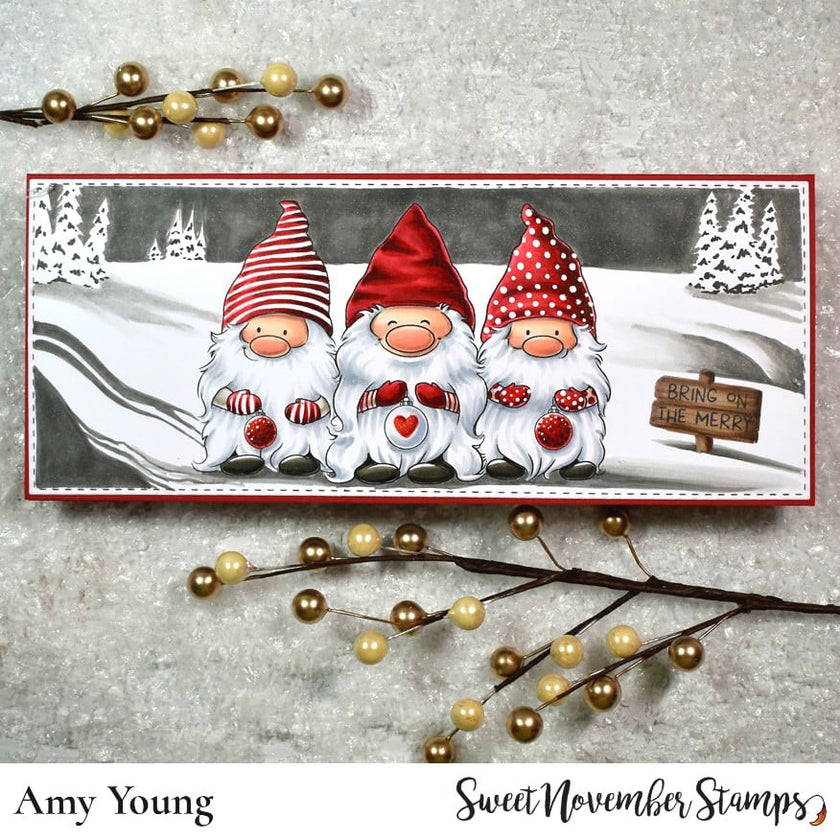 Digital Stamp - Gnome for the Holidays: Gnorbitt