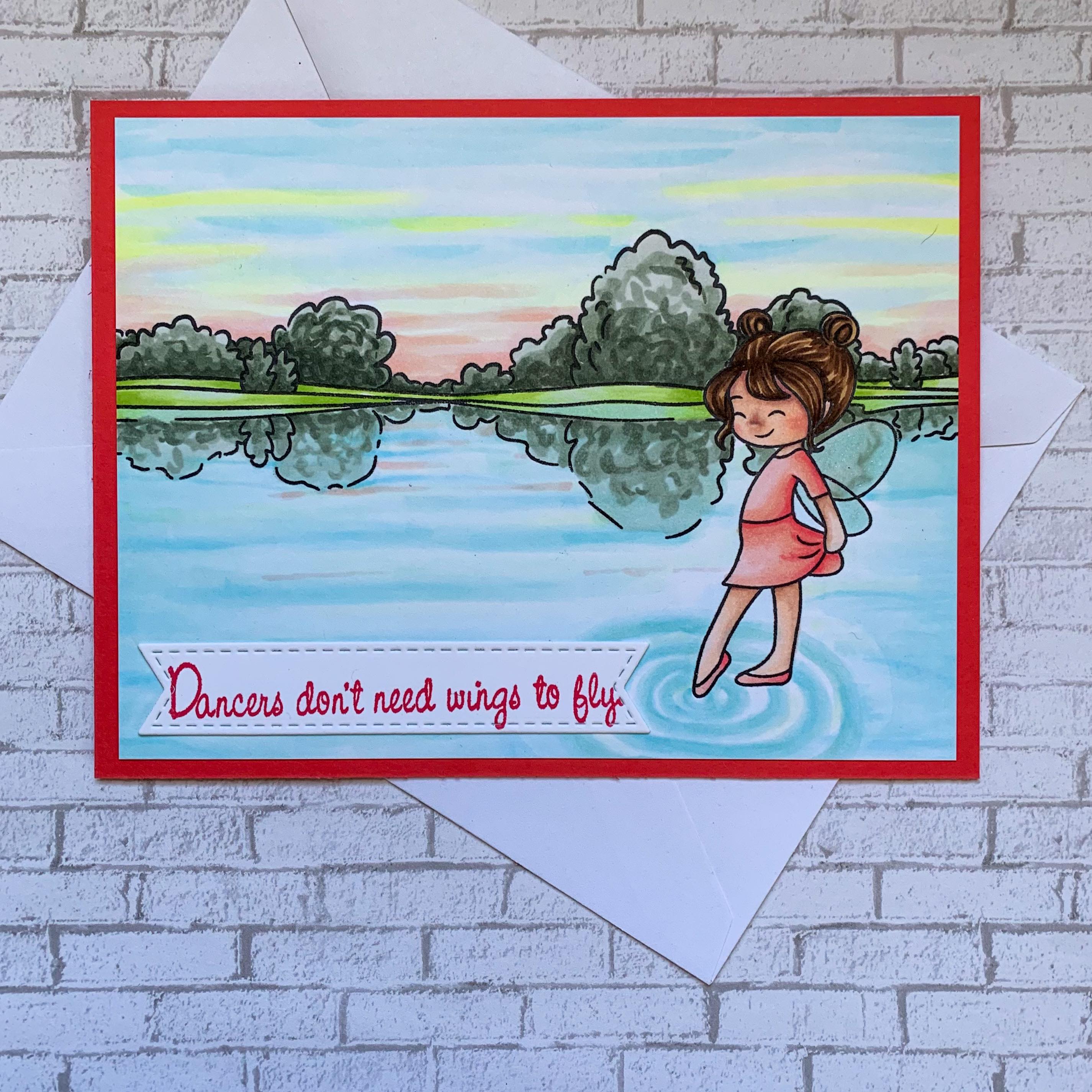 Clear Stamp Set - Balla-wee-na: Odette