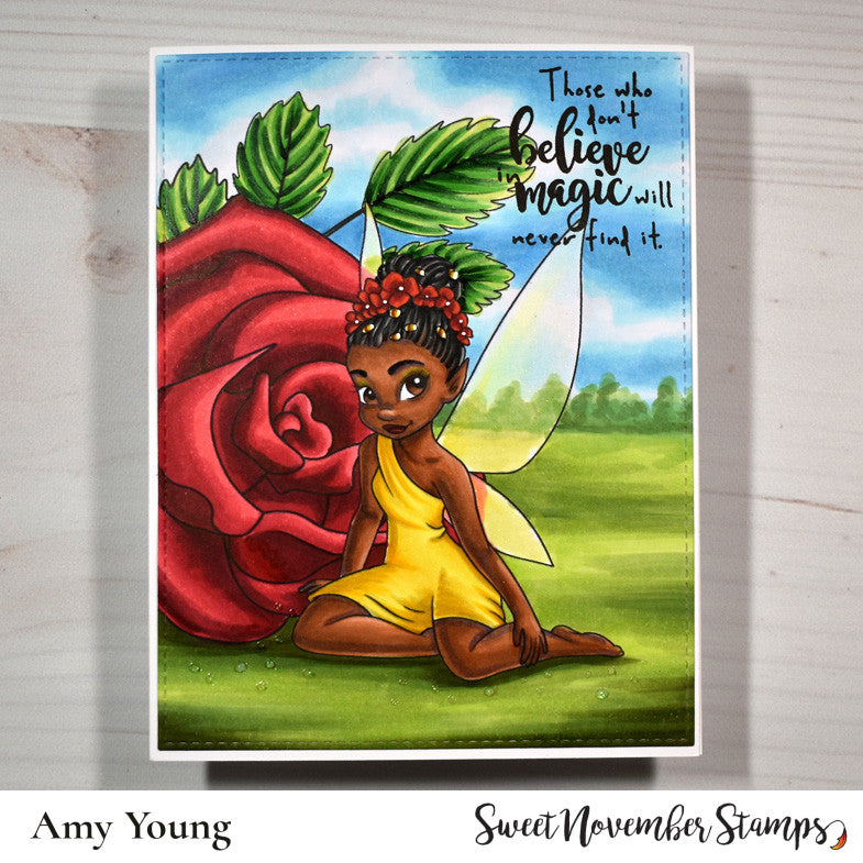 Digital Stamp - Spice Fairy Saffron