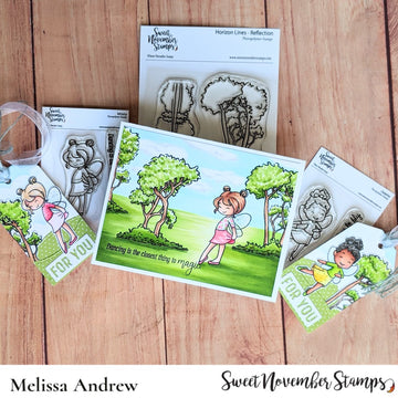 Clear Stamp Set - Balla-wee-na: Odette