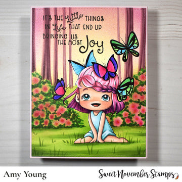 Digital Stamp - Flutterbee - Bindi