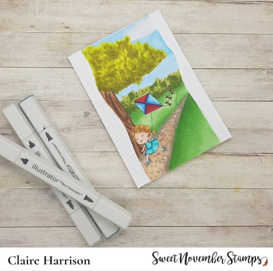 Digital Stamp - Sweet November Vault: Mia's Kite