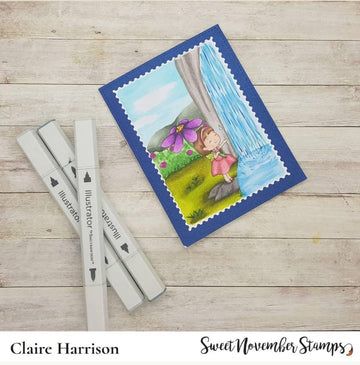 Digital Stamp - Sweet November Vault: Josie's Brella
