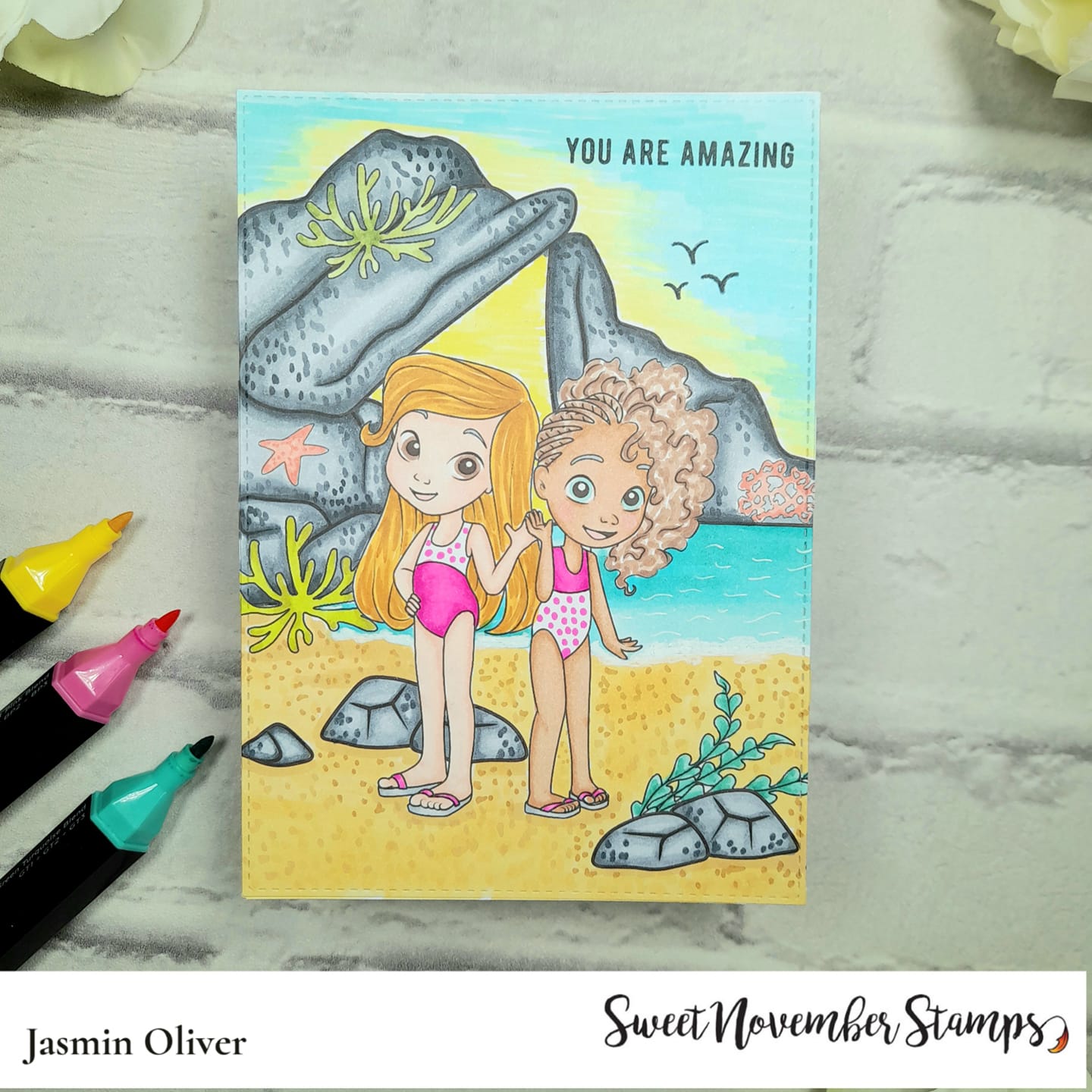 Digital Stamp - Teen Self Esteem: Lexie