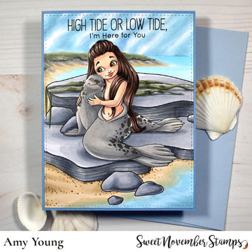 Digital Stamp - The Selkie