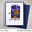 Digital Stamp - Zodiac Girl: Sagittarius