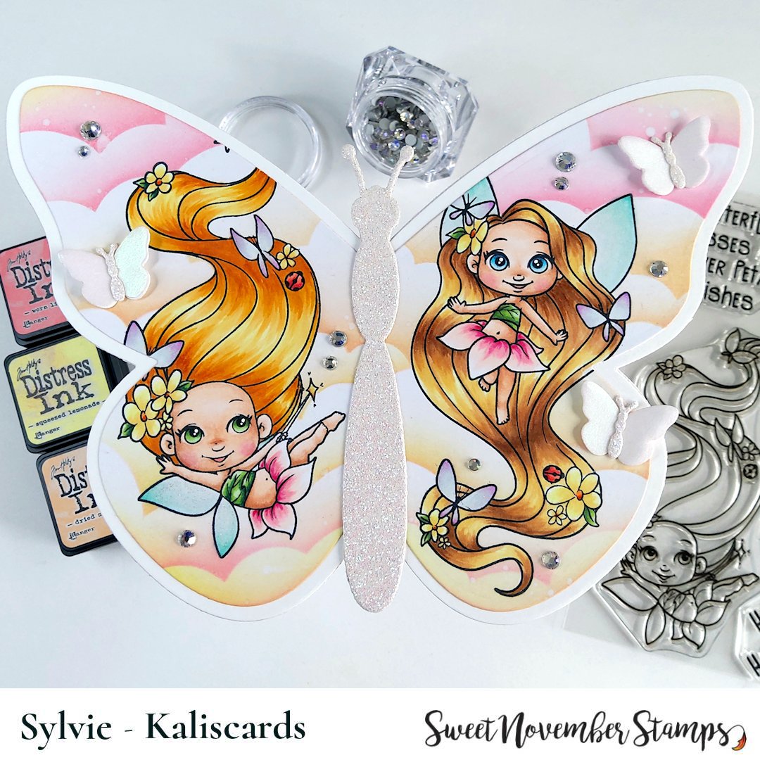 Clear Stamp Set - Fairy Hair