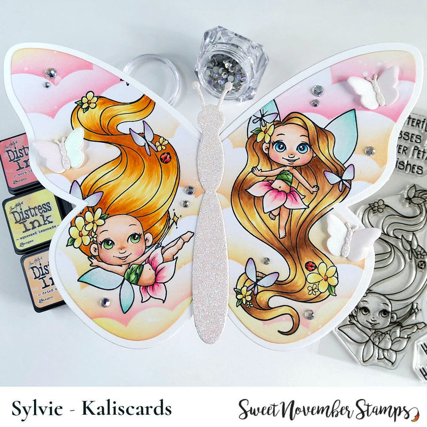 Clear Stamp Set - Fairy Hair