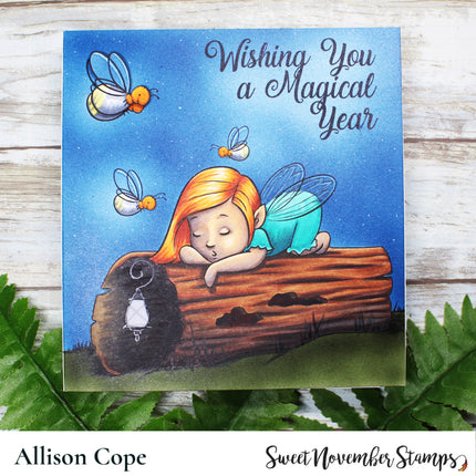 Digital Stamp - Fairy Sleepover: Lacey