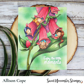 Digital Stamp - Fairy Sleepover: Foxglove Accessory Set