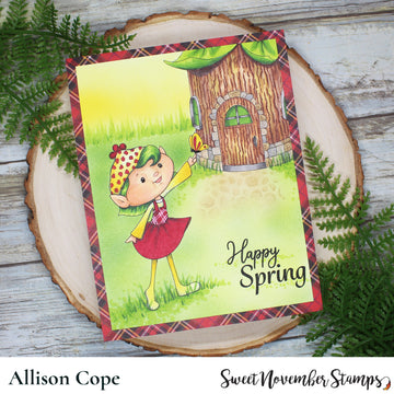 Digital Stamp - Sweet November Vault: Spring Elf Blossom