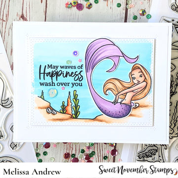 Clear Stamp Set - Horizon Lines: Under the Sea