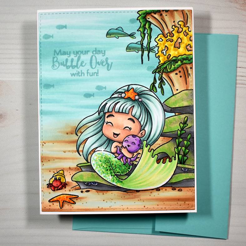 Clear Stamp Set - Aquata