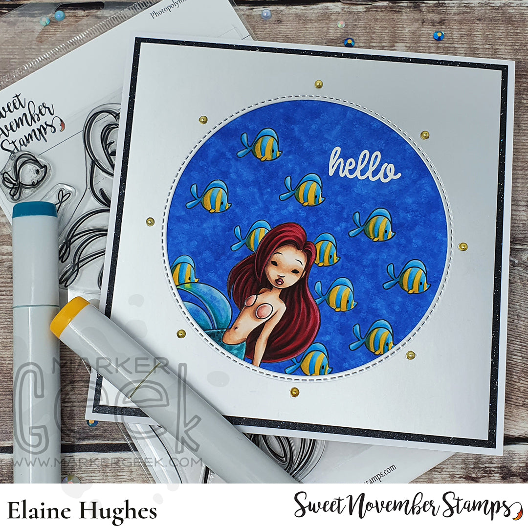 Clear Stamp Set - Mermees Set #1