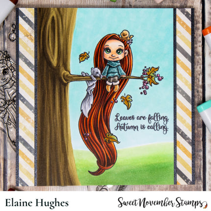 Clear Stamp Set - A Chill in the Hair