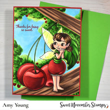 Load image into Gallery viewer, Digital Stamp - Summer Fruit Fairies: Cherry
