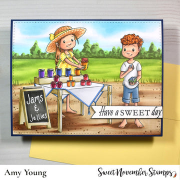 Digital Stamp - The Brownies Farmers Market: Reed
