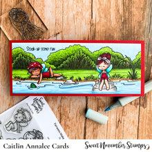 Load image into Gallery viewer, Clear Stamp Set - Fairwees Make a Splash
