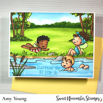Clear Stamp Set - Fairwee Beck