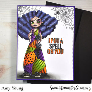 Digital Stamp - Friday the 13th Goth Dolls: Appalling Amy