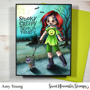 Digital Stamp - Friday the 13th Goth Dolls: Toxic Tee and Scary Squishy