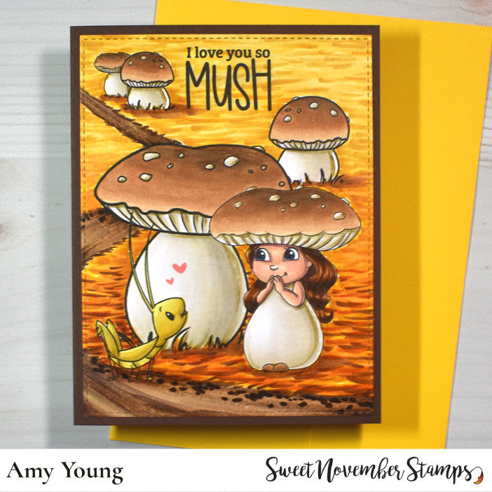 Digital Stamp - Midsummer Mushroom Collection: Porcini