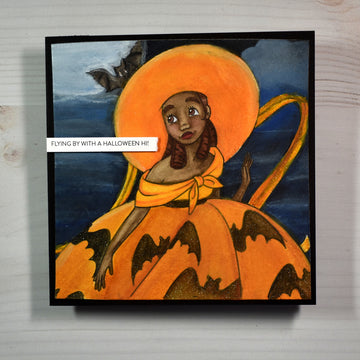 Digital Stamp - Catwalk Witches: Genevieve