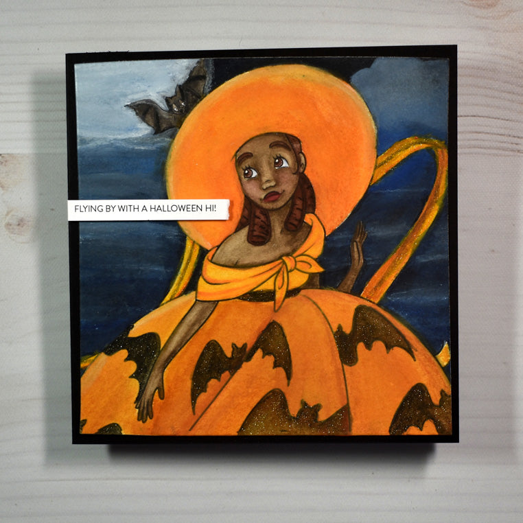 Digital Stamp - Catwalk Witches: Genevieve