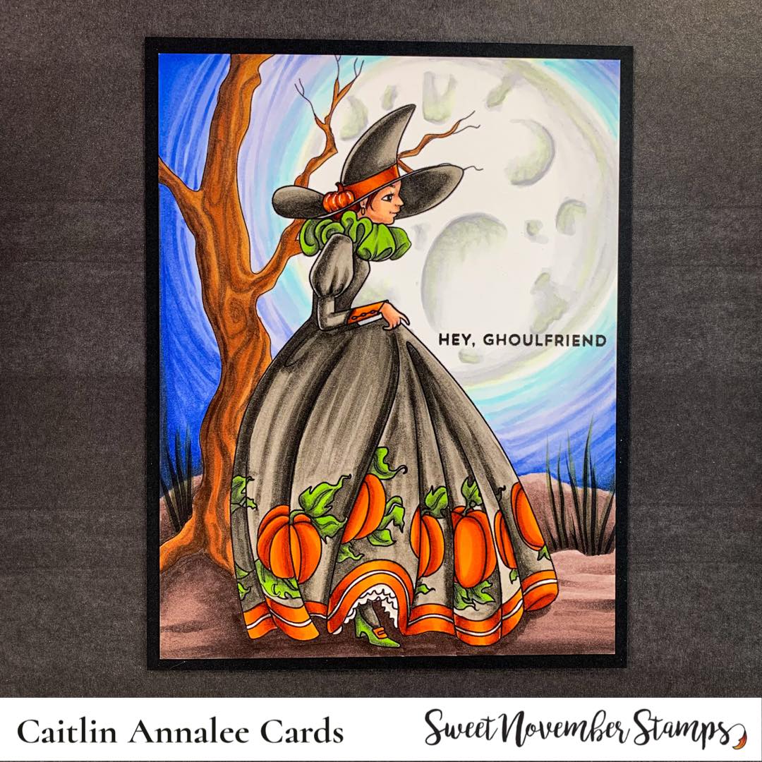 Digital Stamp - Catwalk Witches: Locasta