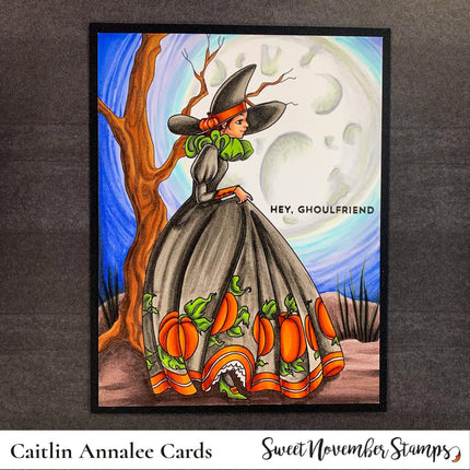 Digital Stamp - Catwalk Witches: Locasta