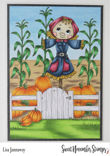 Digital Stamp - Something to Crow About: Sally Strawman