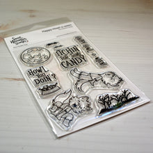 Load image into Gallery viewer, Clear Stamp Set - Happy Howl-O-Ween
