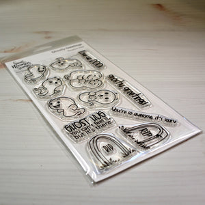Clear Stamp Set - Ghostly Greetings
